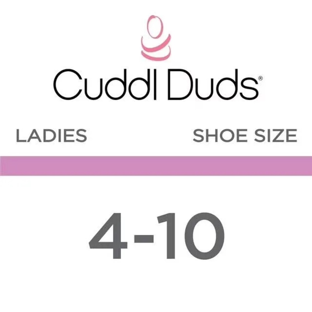 NWT Cuddl Duds 6-Pack Super Soft Cozy Crew Socks Fits Women’s Shoe sizes 4-10 - Picture 8 of 8